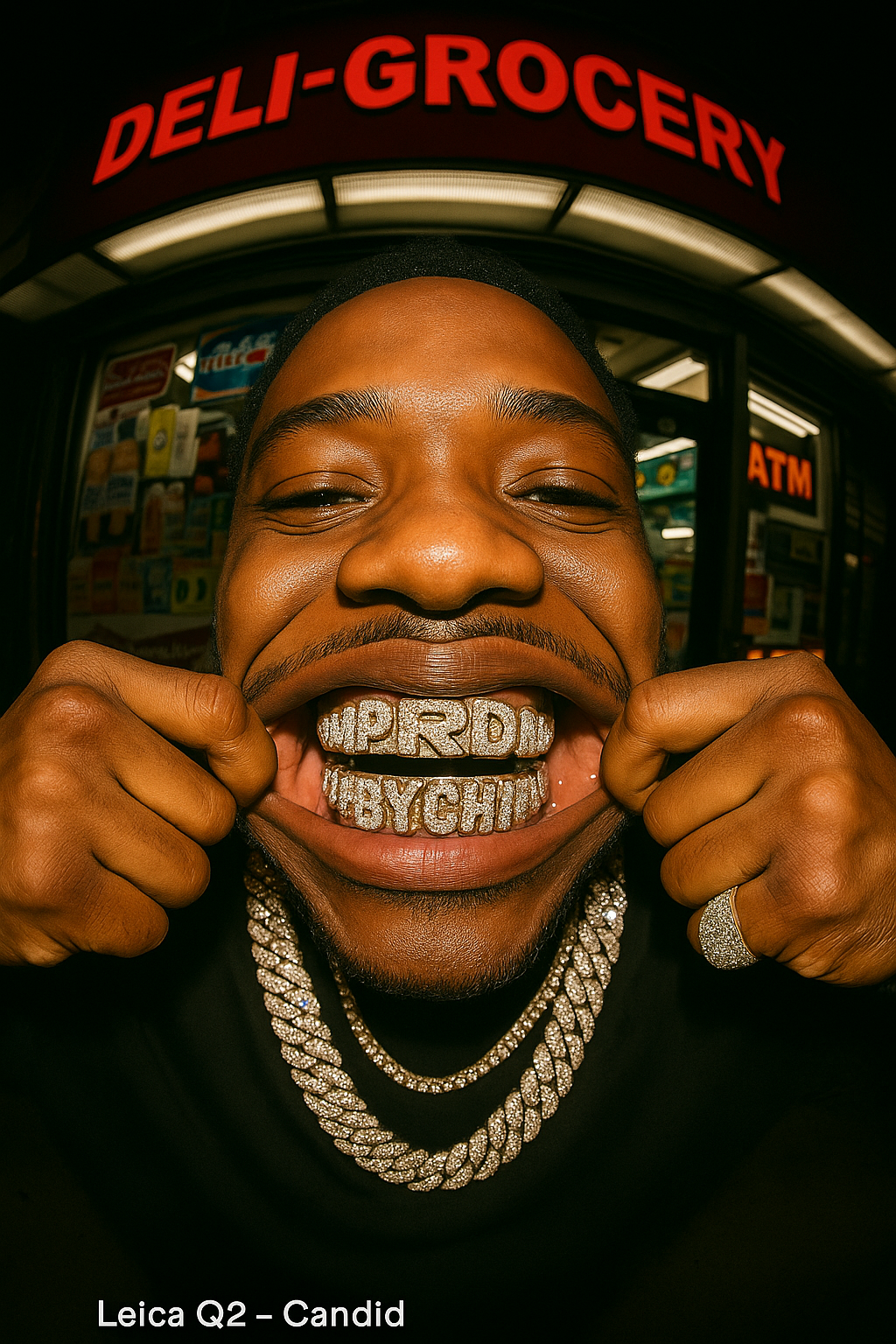 Showing Grillz