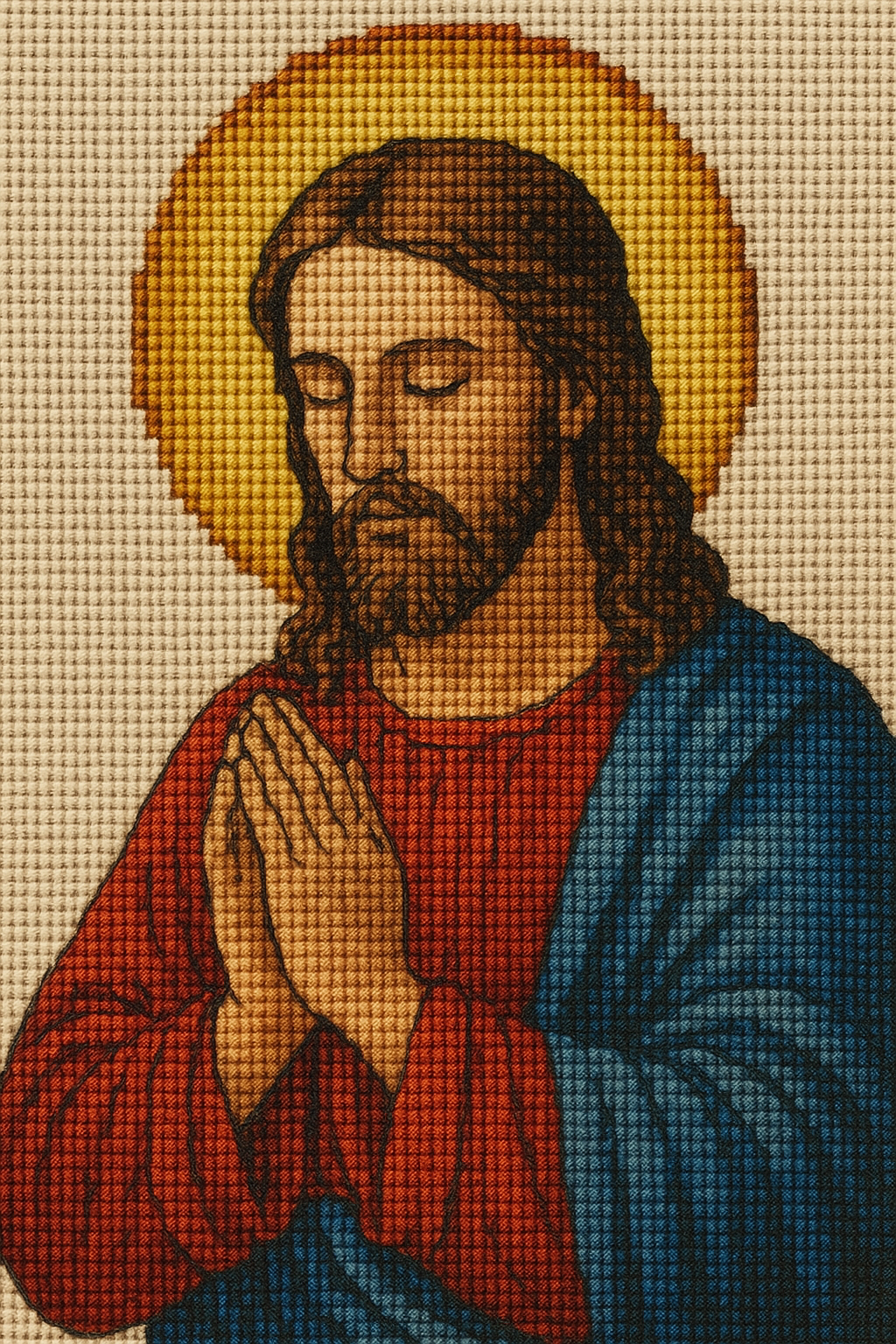 Praying Jesus